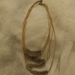 Lia Sophia multistrand necklace